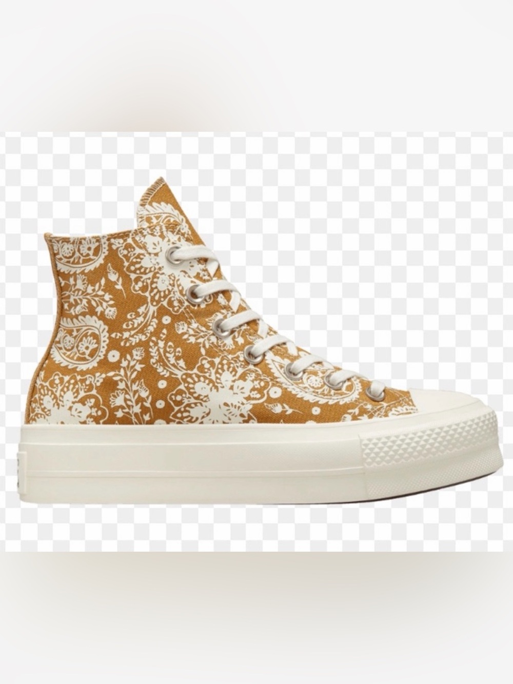 Like New Converse Chuck Taylor All Star Platform Lift Hi Fall Floral Women